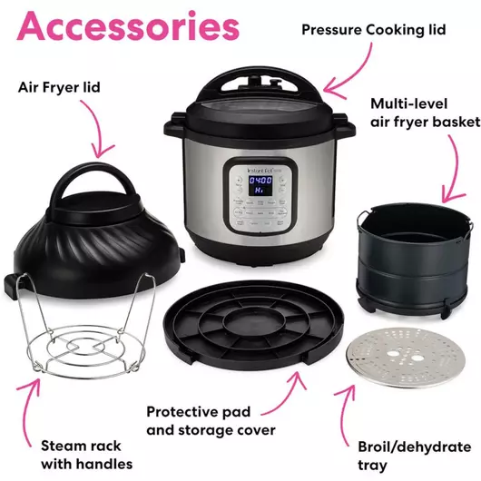 Multicuiseur Instant Pot Duo Crisp 7,6 L avec Airfryer