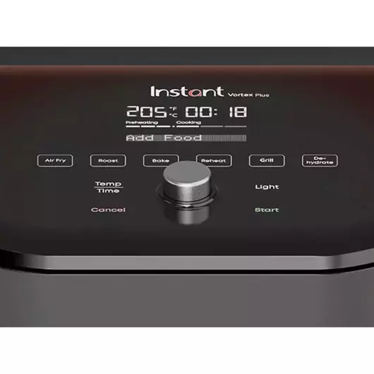 Friteuse à air Instant Vortex Plus ClearCook 5,7 L (noir)