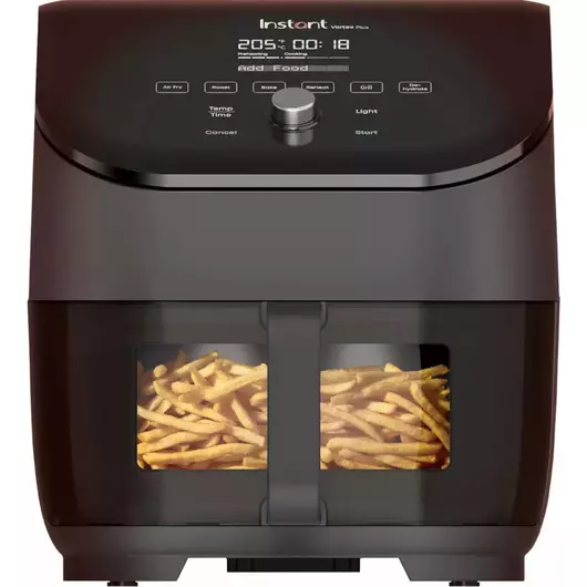 Friteuse à air Instant Vortex Plus ClearCook 5,7 L (noir)