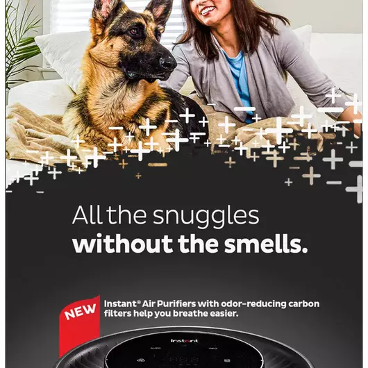 Instant™ luchtreiniger AP-100 - zwart
