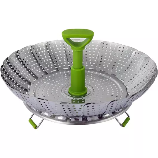 Grille à vapeur pliable mini Ziva en acier inoxydable