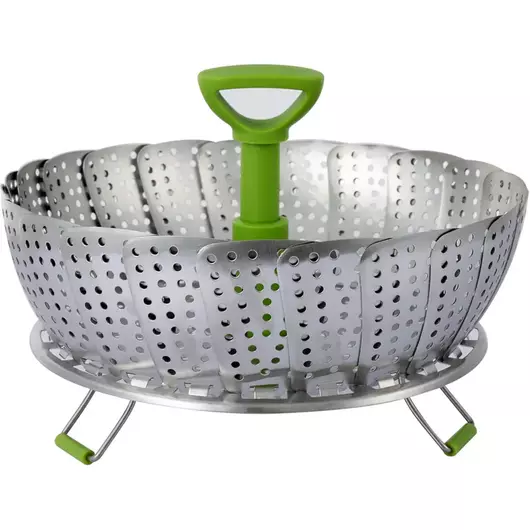 Grille à vapeur pliable en acier inoxydable Ziva