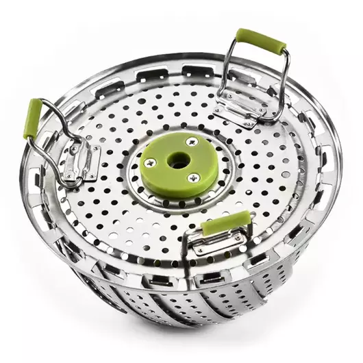 Grille à vapeur pliable mini Ziva en acier inoxydable
