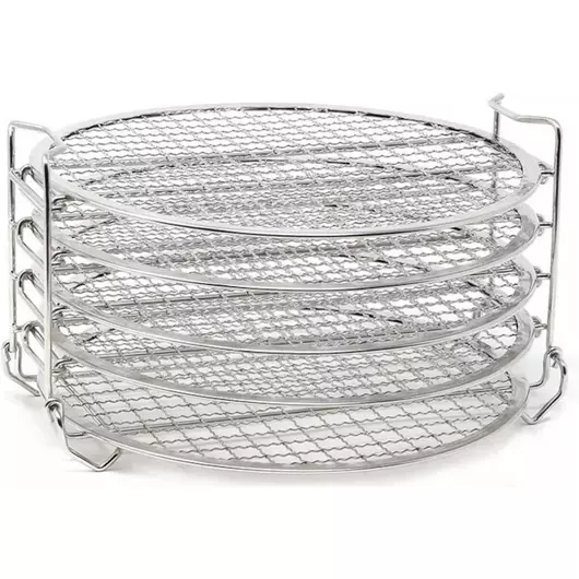 Grille de séchage en acier inoxydable Ziva Instant Pot - 5 niveaux - Compatible avec Instant Pot 7,6 litres