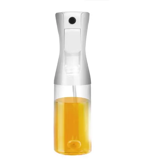 Bouteille de pulvérisation d'huile Ziva en verre 220 ml (blanc)