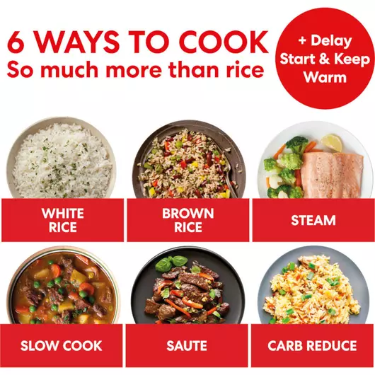 Cuiseur à riz, mijoteuse et cuiseur vapeur Instant Pot 2,8 L