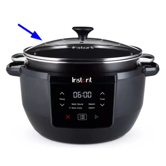 Couvercle pour mijoteuse et multicuiseur Instant Pot Superior XL 7,1 L
