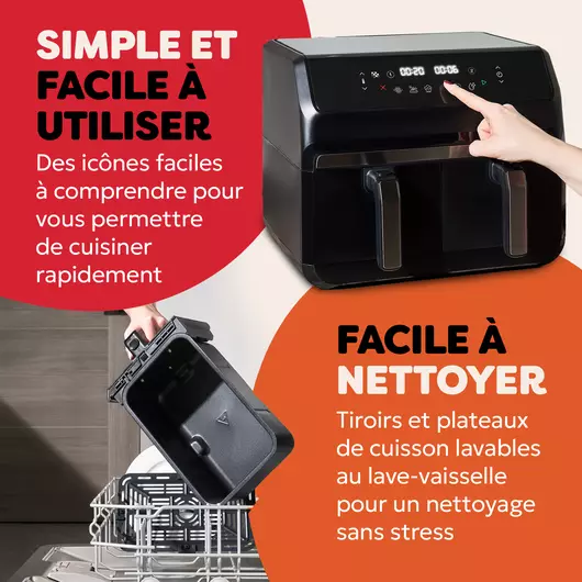 Instant Vortex 8 Dual Basket Airfryer 7,6L
