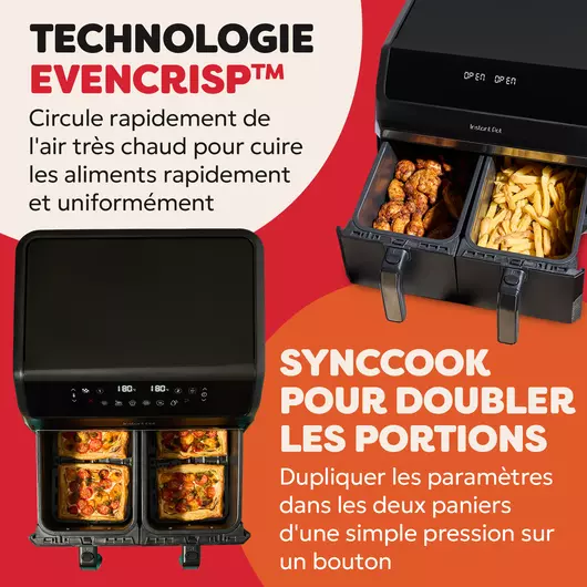 Instant Vortex 8 Dual Basket Airfryer 7,6L