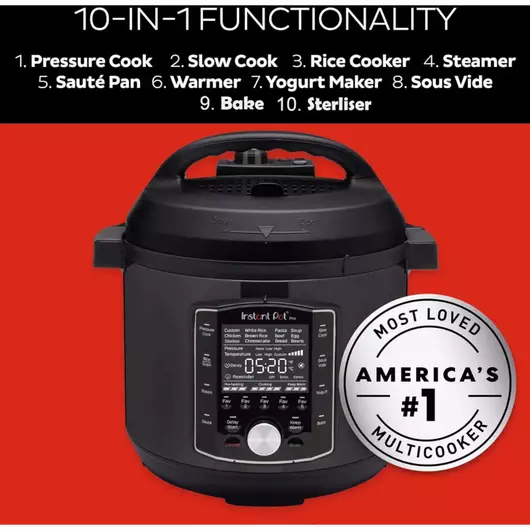 Multicuiseur 10 en 1 Instant Pot Pro 7,6 L