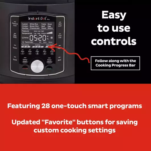 Multicuiseur 10 en 1 Instant Pot Pro 7,6 L