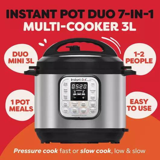 Mini multicuiseur Instant Pot Duo 3L