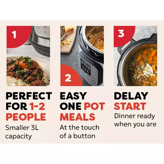 Mini multicuiseur Instant Pot Duo 3L
