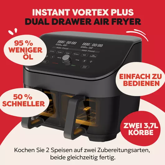 Friteuse à air Instant Vortex VersaZone 8,5 L
