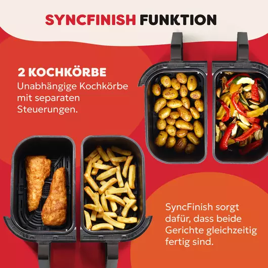 Friteuse à air Instant Vortex VersaZone 8,5 L