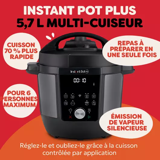 Multicuiseur Instant Pot Plus WiFi 5,7 L