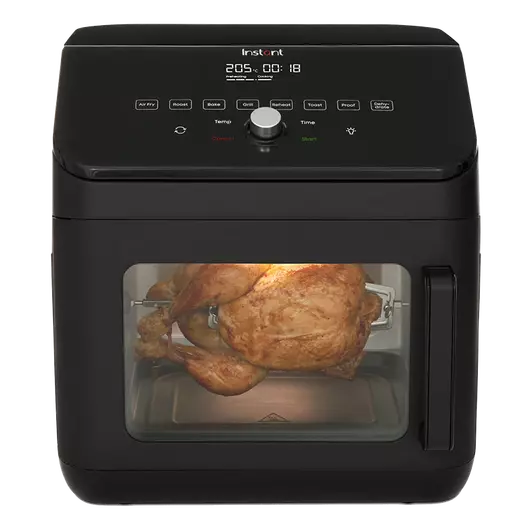 Friteuse à air comprimé Instant Vortex ClearCook 13 L (noir)