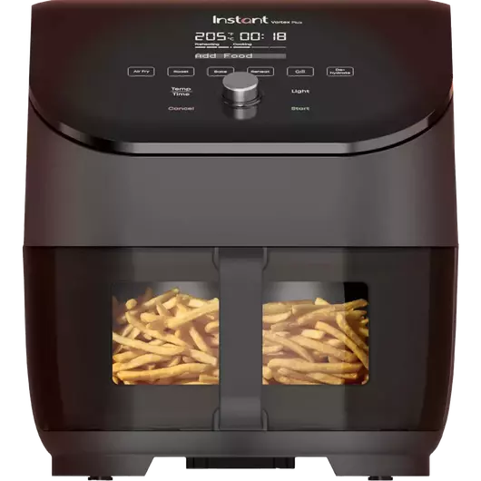 Friteuse à air Instant Vortex Plus ClearCook 5,7 L (noir)