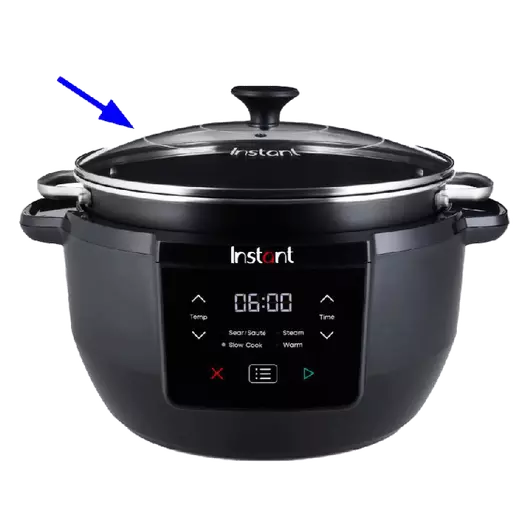 Couvercle pour mijoteuse et multicuiseur Instant Pot Superior XL 7,1 L