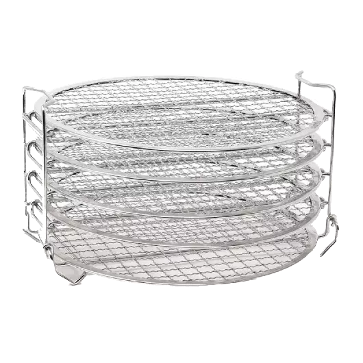 Grille de séchage en acier inoxydable Ziva Instant Pot - 5 niveaux - Compatible avec Instant Pot 7,6 litres