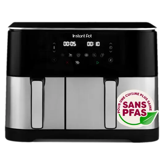 Friteuse à air chaud Instant Pot Vortex Dual 11 L sans PFAS