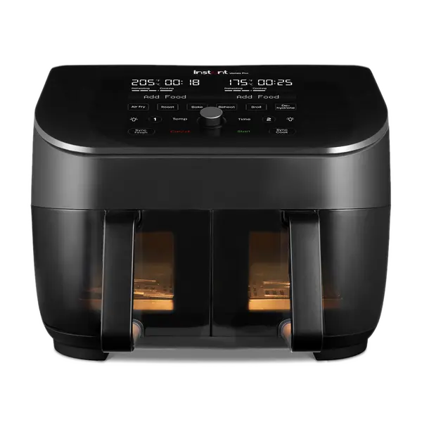 Friteuse à air Instant Vortex Plus Dual ClearCook 7,6 L (noir)
