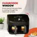 Friteuse à air Instant Vortex Plus Dual ClearCook 7,6 L (noir)