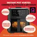 Instant Vortex ClearCook OdorErase 5L Airfryer EU